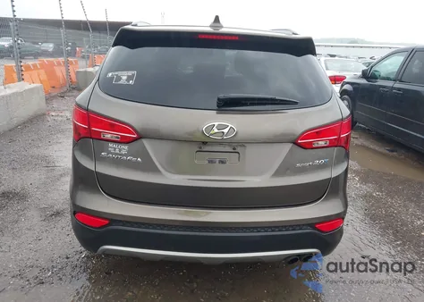 2013 Hyundai Santa Fe Sport 2.0T from USA, damaged, VIN 5XYZU3LA5DG014333